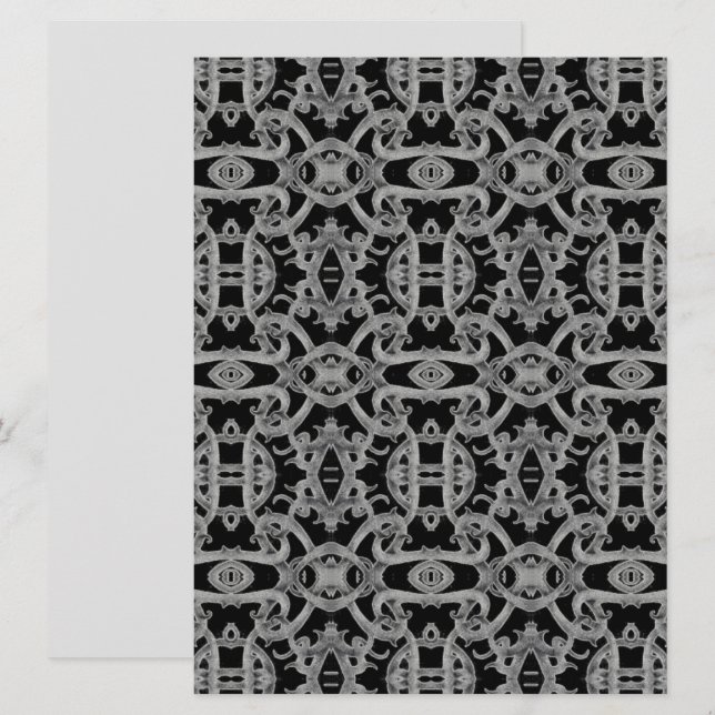 GOTHIC 6.5x8.75 Flat Card / Vertical (Front/Back)