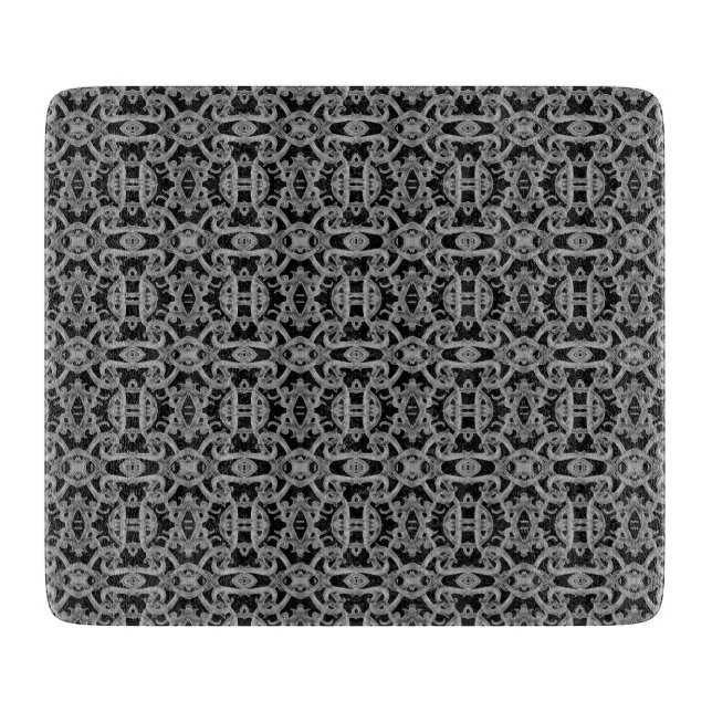 GOTHIC 6x7 Glass Cutting Board (Front)