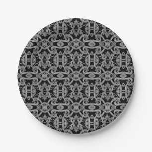 GOTHIC 7" Round Paper Plates
