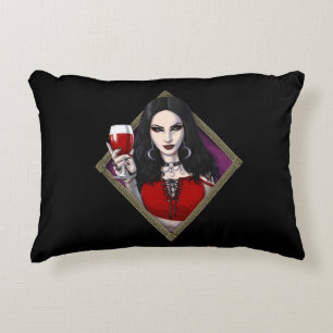 Gothic Alien Witch Decorative Cushion