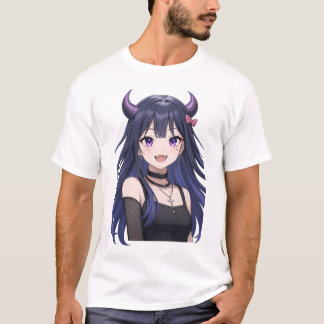 Gothic Anime Girl Collection – Dark Aesthetic Gift T-Shirt
