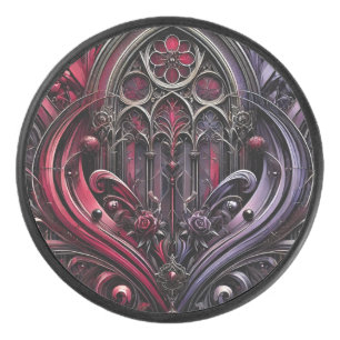 Gothic Arches Hockey Puck