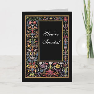 Gothic Art Custom Invitation
