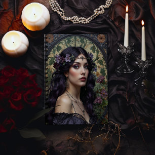 Gothic Art Nouveau Woman Planner