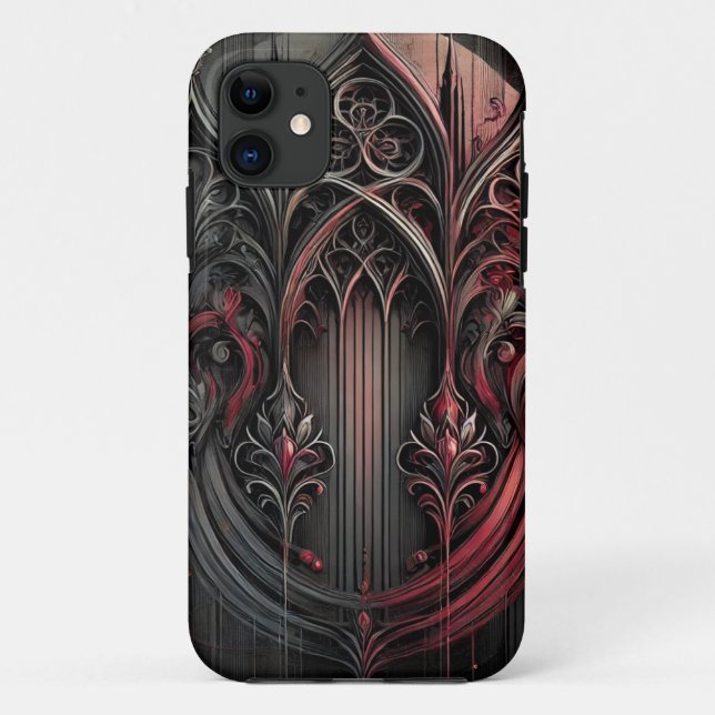 Gothic Art Phone Case – Stylish Protection (Back)