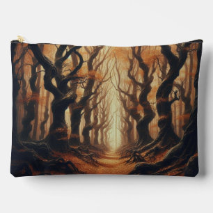 Gothic Autumn woods Accessory Pouch
