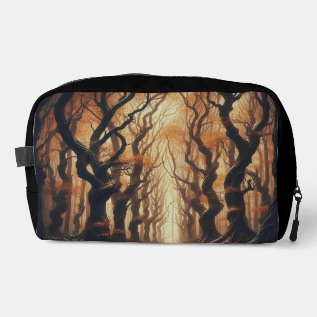 Gothic Autumn woods Dopp Kit (Front)