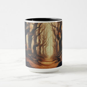 Gothic Autumn woods Mug