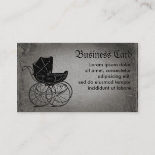 Gothic Baby Carriage Business Card