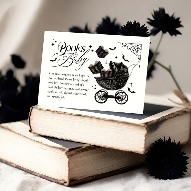 Gothic Baby Stroller Halloween Books for Baby Enclosure Card (Gothic Baby Stroller Halloween Books for Baby Enclosure Card (Front))