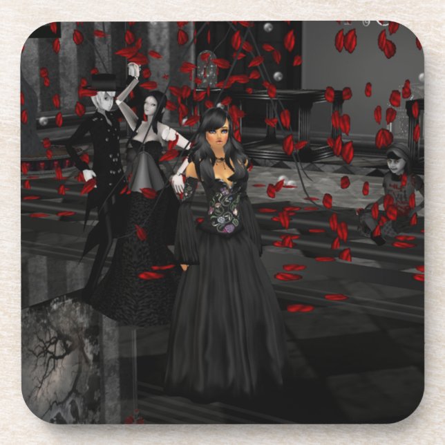 Gothic Ball Room Coasters (Front)
