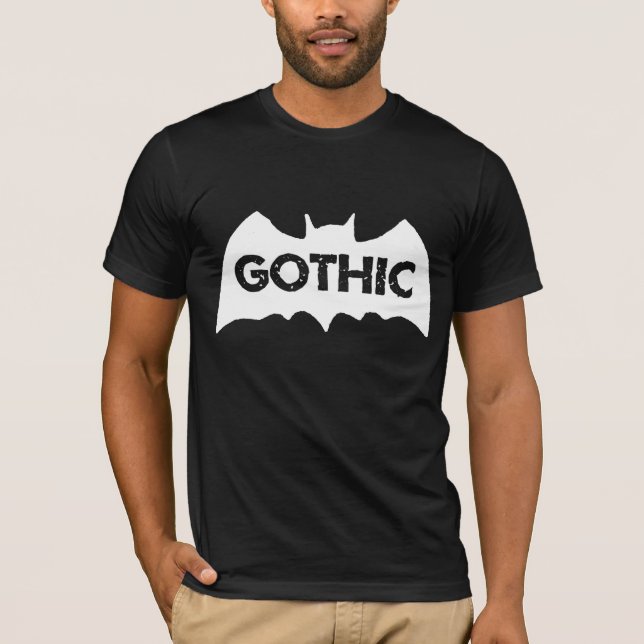 Gothic Bat T-Shirt (Front)