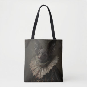 Gothic Bat Tote Bag