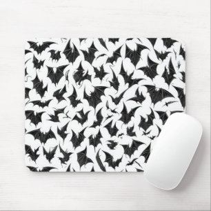 Gothic Bats Mouse Pad