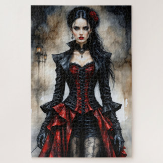 Gothic Beauty Jigsaw Puzzle
