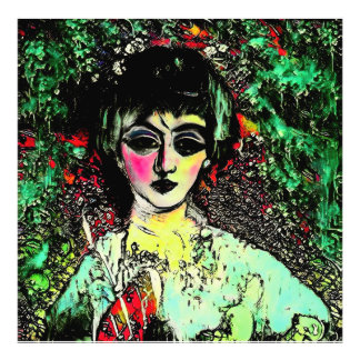 Gothic Beauty Portrait Photo Print