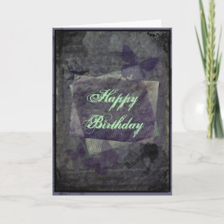 Gothic Birthday Card