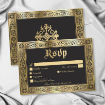 Gothic Black Gold Mediaeval Until Death Wedding