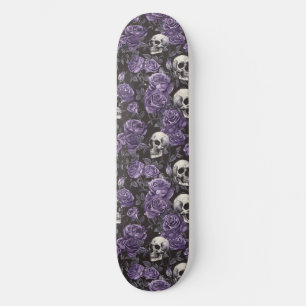 Takashi Murakami | Skulls & Flower Skate Deck (Black) (2018