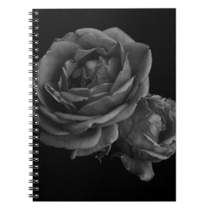 Gothic Black Roses Notebook
