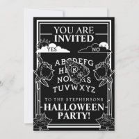 Gothic Black Talking Board Spooky Halloween Party