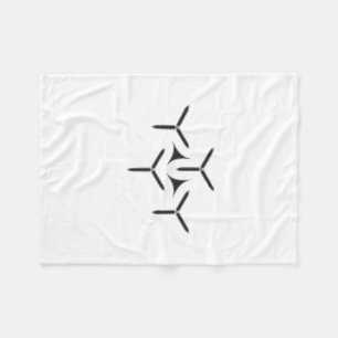 Gothic Blade Fleece Blanket