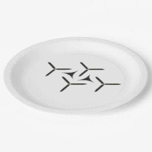 Gothic Blade Paper Plate