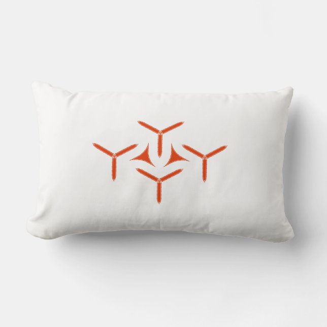 Gothic Blade Throw Pillow (Front)
