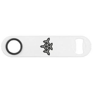 Gothic Blades Keychain Bottle Opener