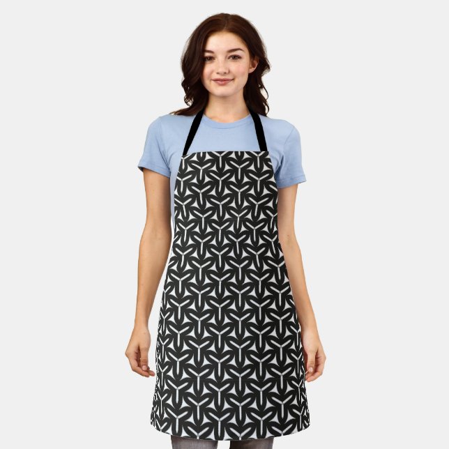 Gothic Blades Pattern Apron (Worn)