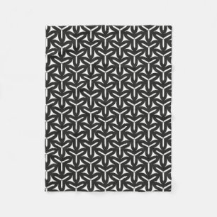 Gothic Blades Pattern Fleece Blanket