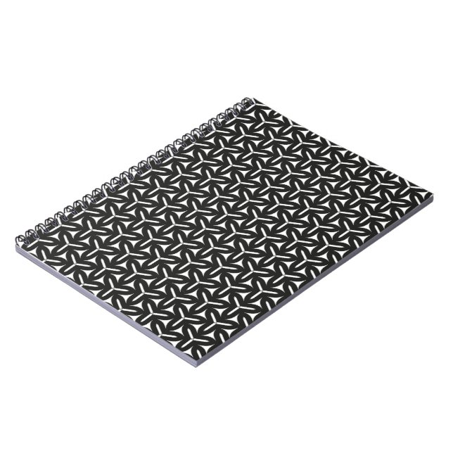 Gothic Blades Pattern Notebook (Left Side)