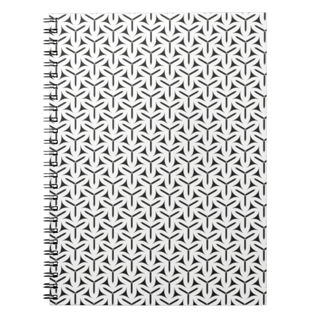 Gothic Blades Pattern Notebook (Front)