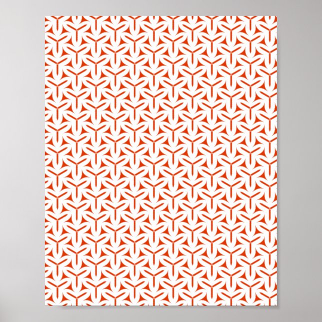 Gothic Blades Pattern Poster (Front)