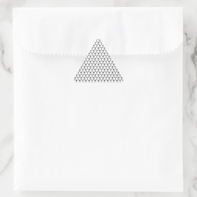 Gothic Blades Pattern Square Sticker (Bag)