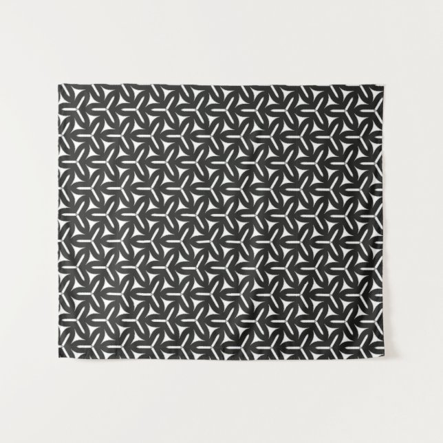 Gothic Blades Pattern Tapestry (Front (Horizontal))