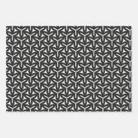 Gothic Blades Pattern Wrapping Paper Sheets