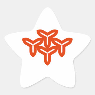 Gothic Blades Square Sticker