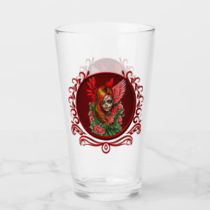 Gothic Blossom, the angel of roses. Glass