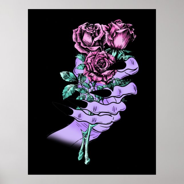 Gothic Bouquet Poster (Front)
