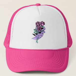 Gothic Bouquet Trucker Hat