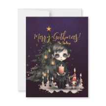 Gothic Boy Christmas Tree Xmas