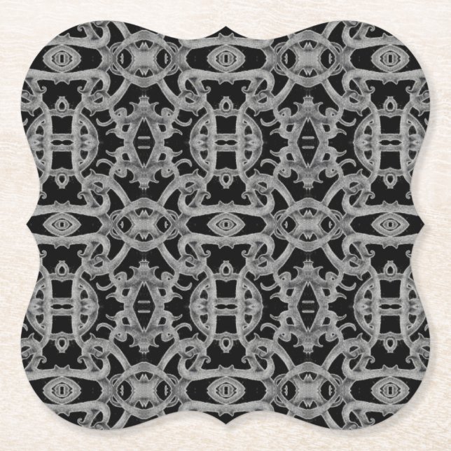 GOTHIC Bracket Paper Coasters (Front)