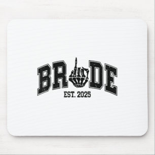 Gothic Bride Groom 2025 Spooky Halloween Couples M Mouse Pad