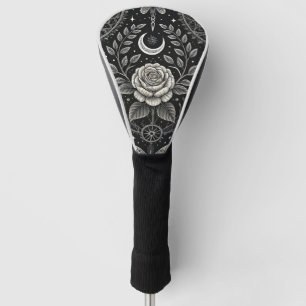 Gothic Butterfly Floral Pattern (4) Golf Head Cover