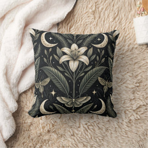 Gothic Butterfly Floral Pattern (5) Cushion