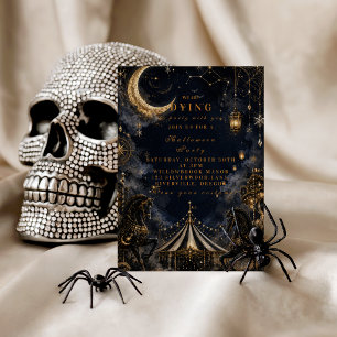Gothic Carnival Halloween Party Invitation
