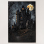 Gothic Castle Jigsaw Puzzle<br><div class="desc">Unique design of a Gothic Castle!</div>