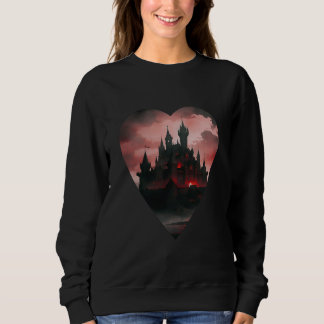 Gothic Castle Red Ambience Sweatshirt