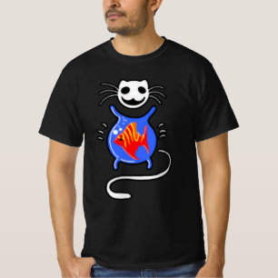 Gothic Cat Mens Tshirts